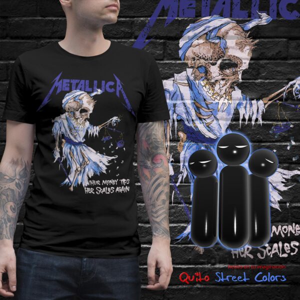 Camiseta Metallica Doris