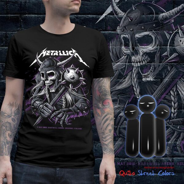 Camiseta Metallica Hartwall