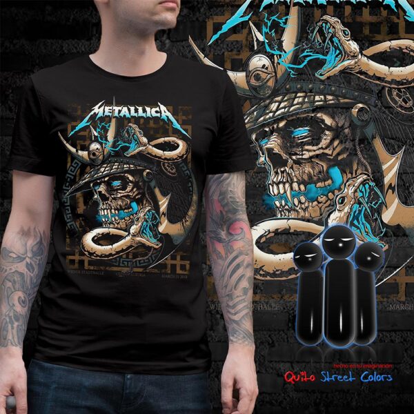 Camiseta Metallica Austria 2018