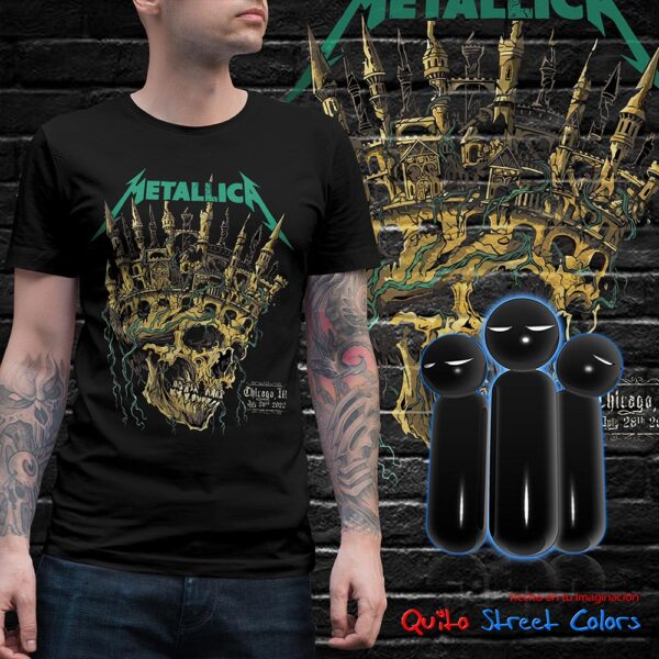 Camiseta Metallica Lollapaluza