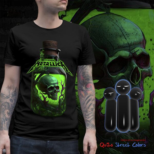 Camiseta Metallica Cyanide 2