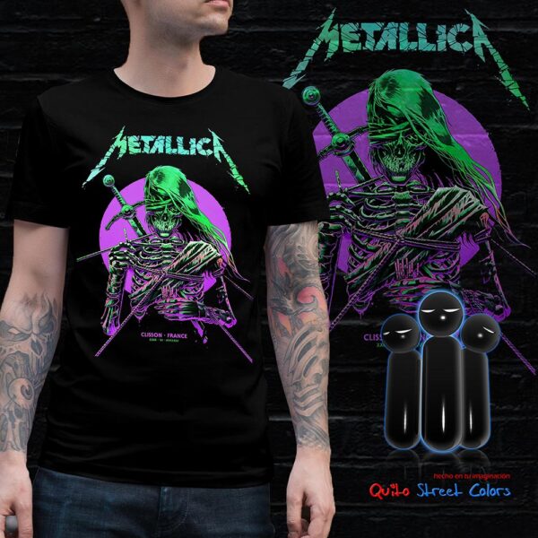 Camiseta Metallica the shortest straw 01