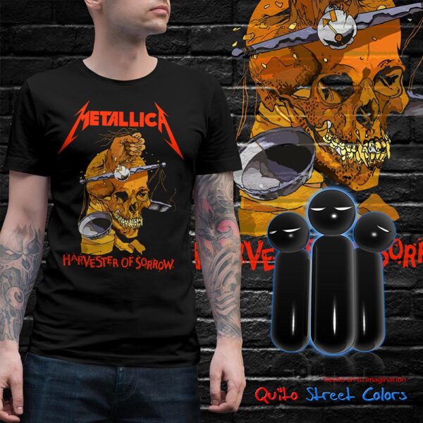 Camiseta Metallica Harvester of sorrow