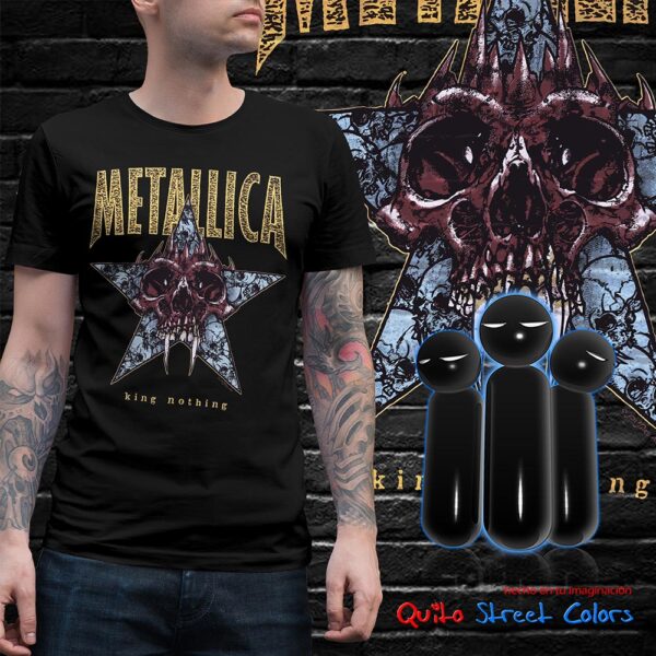 Camiseta Metallica King nothing