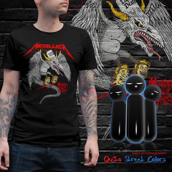 Camiseta Metallica Liquid Death