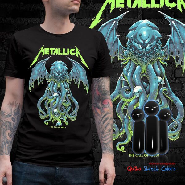 Camiseta Metallica The call of ktulu