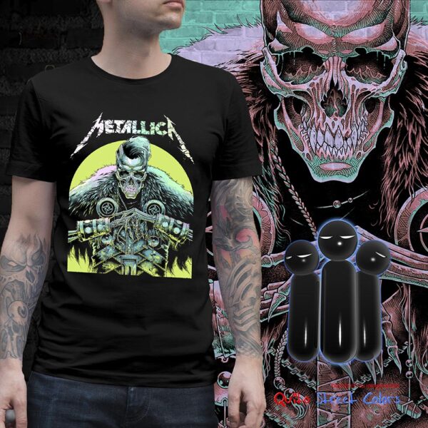 Camiseta Metallica to live is to die