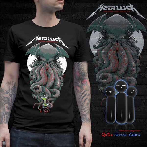 Camiseta Metallica World wired