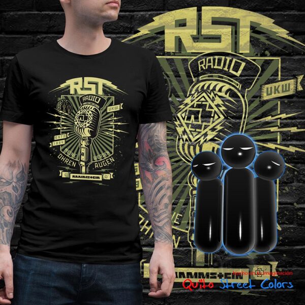Camiseta Rammstein Radio