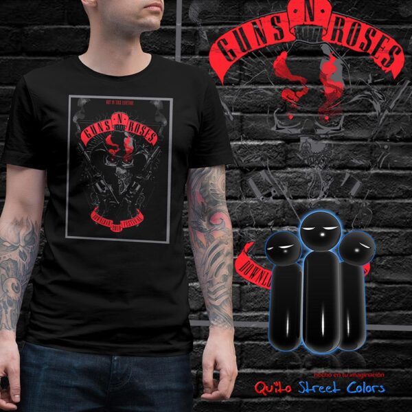 Camiseta Guns n roses not in this lifetime 01