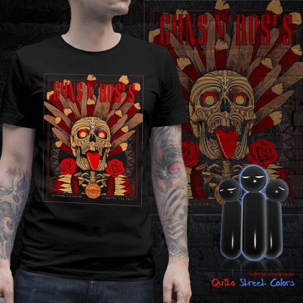 Camiseta Guns n roses wellington