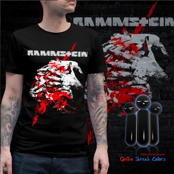 Camiseta Rammstein Angst 01