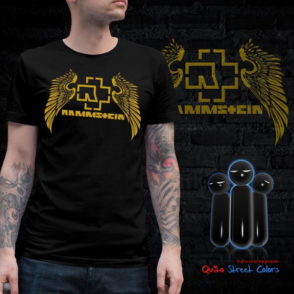 Camiseta Rammstein logo