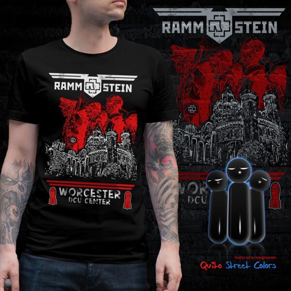 Camiseta Rammstein worcester