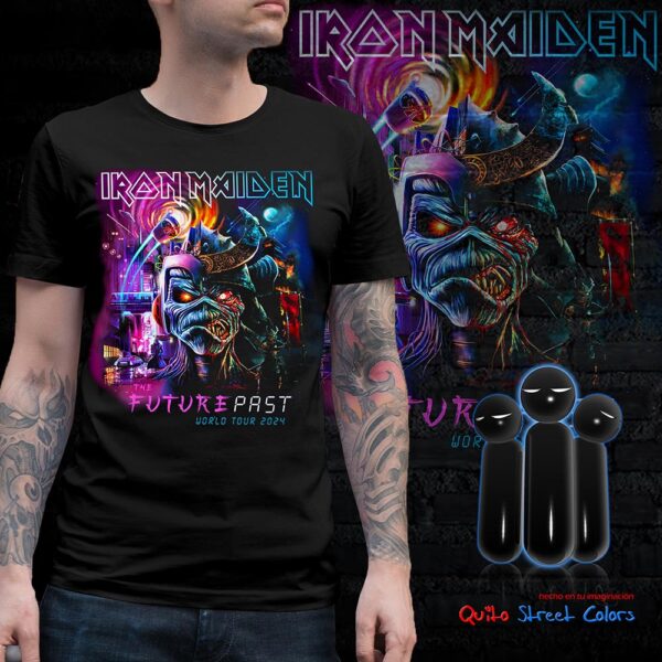 Camiseta Iron maiden future past
