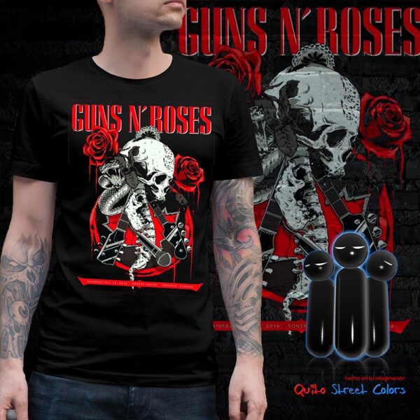 Camiseta Guns n roses Canada