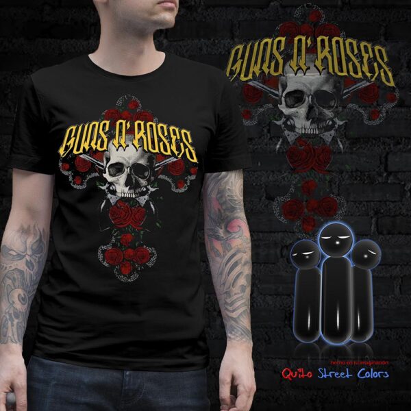 Camisetas guns n roses