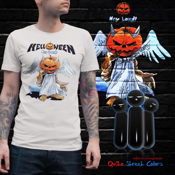 Camiseta Helloween Hey lord 01