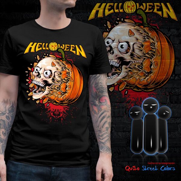 Camiseta Helloween 01