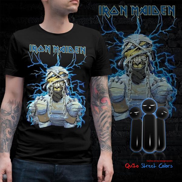 Camiseta Iron maiden Powerslave Mummy