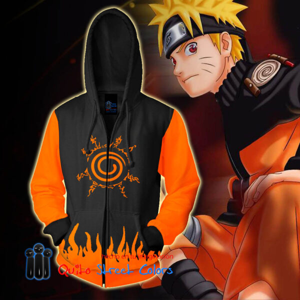 Hoodie Naruto Sello de Kyubi
