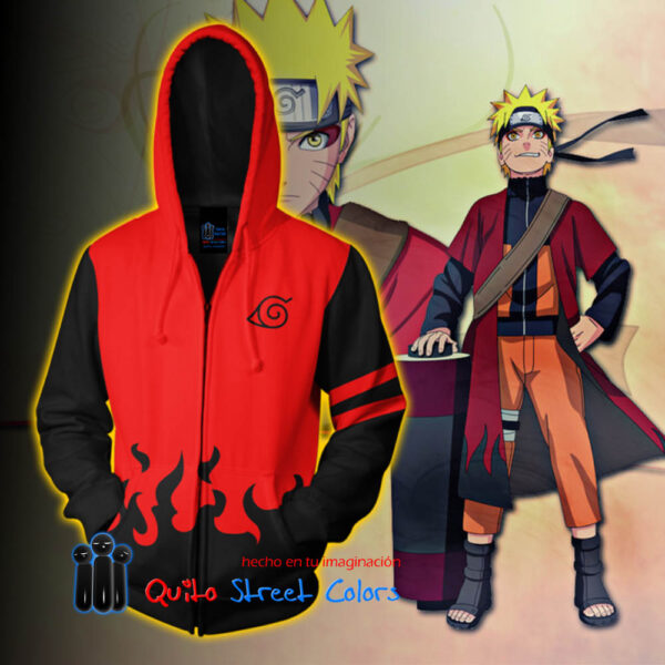 Hoodie Naruto Modo Sabio 2