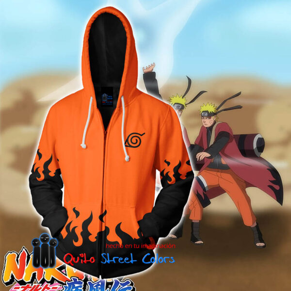 Hoodie Naruto Modo Sabio