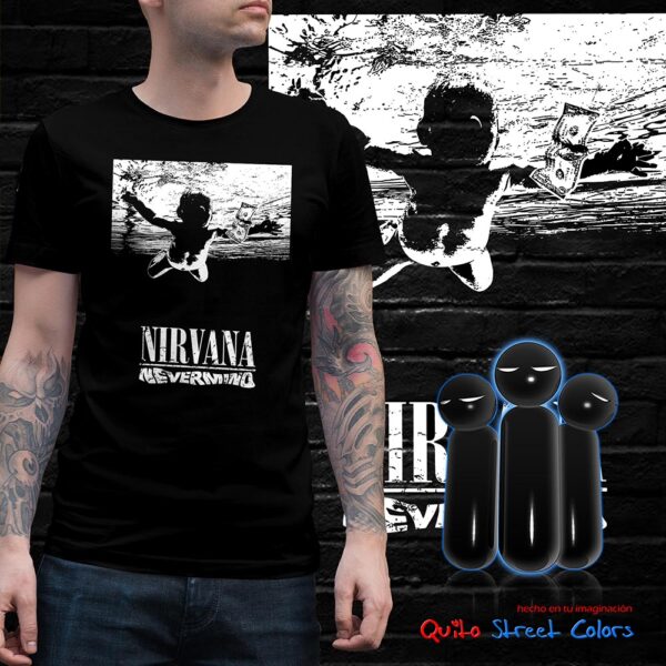 Camiseta Nirvana never mind