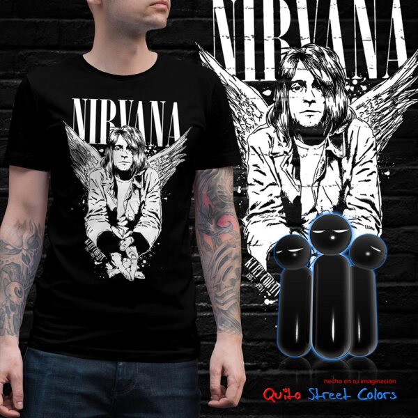 Camiseta Nirvana Kurt