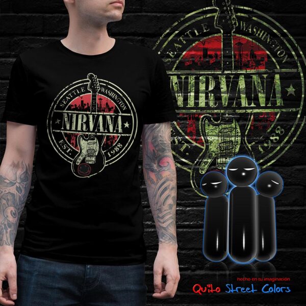 Camiseta Nirvana Seatle