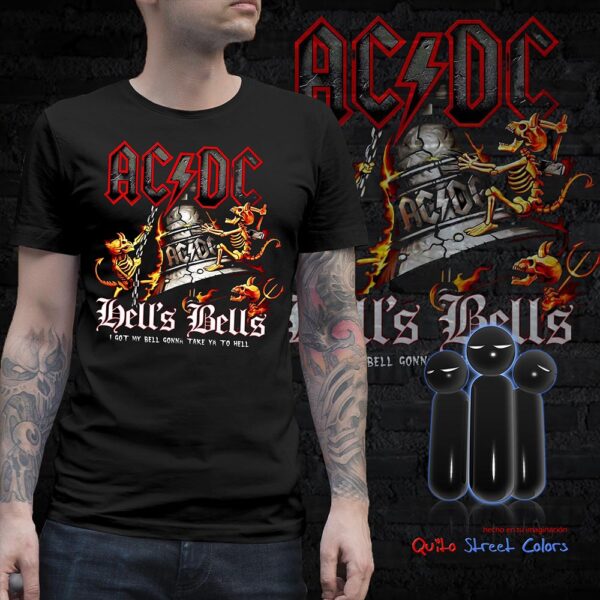 Camiseta ACDC Hells bells 02