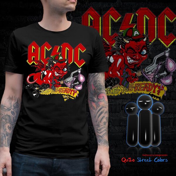 Camiseta ACDC Are you ready?