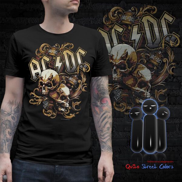 Camiseta ACDC hells bells