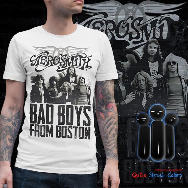 Camiseta Aerosmith Bad boys