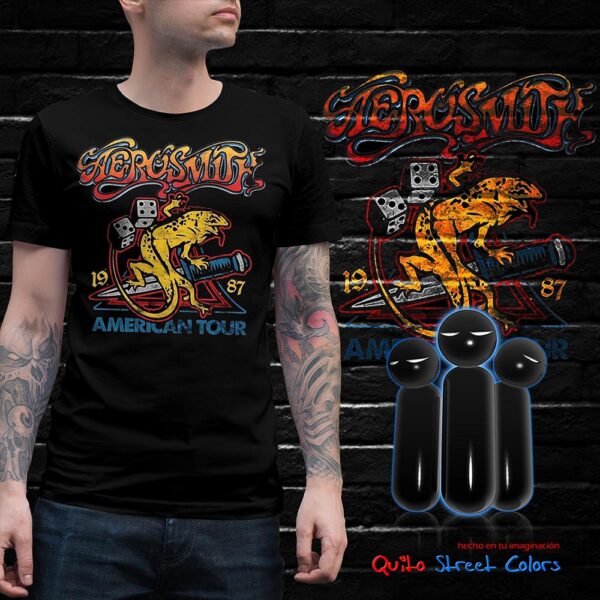 Camiseta Aerosmith American tour