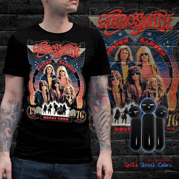 Camiseta Aerosmith Boston 01