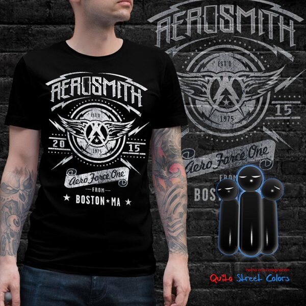 Camiseta Aerosmith Aero force one