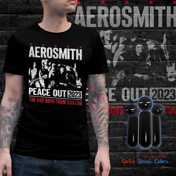Camiseta Aerosmith Peace out
