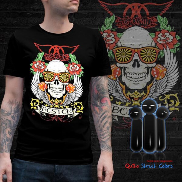 Camiseta Aerosmith Boston