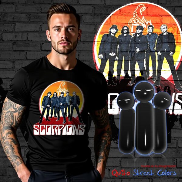 Camiseta Scorpions 01