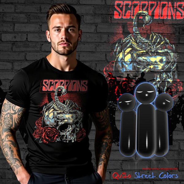 Camiseta Scorpions 02