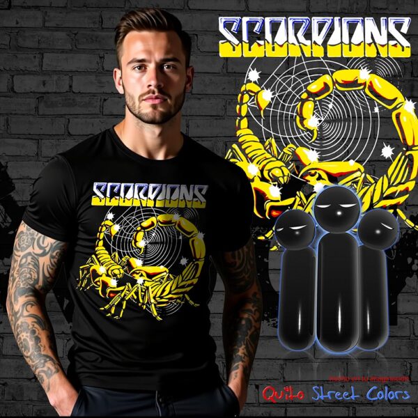 Camiseta Scorpions 04