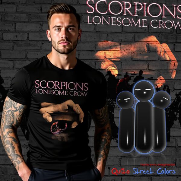Camiseta Scorpions lonesome crow