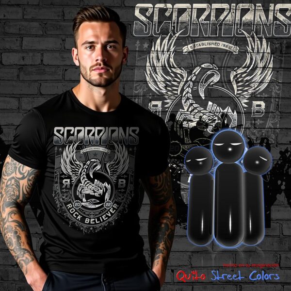 Camiseta Scorpions Rock believer