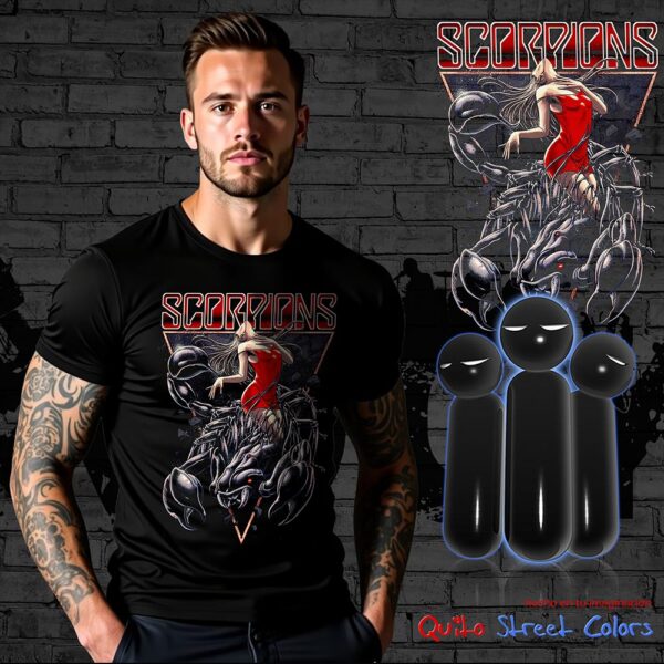 Camiseta Scorpions Rock you like a hurricane