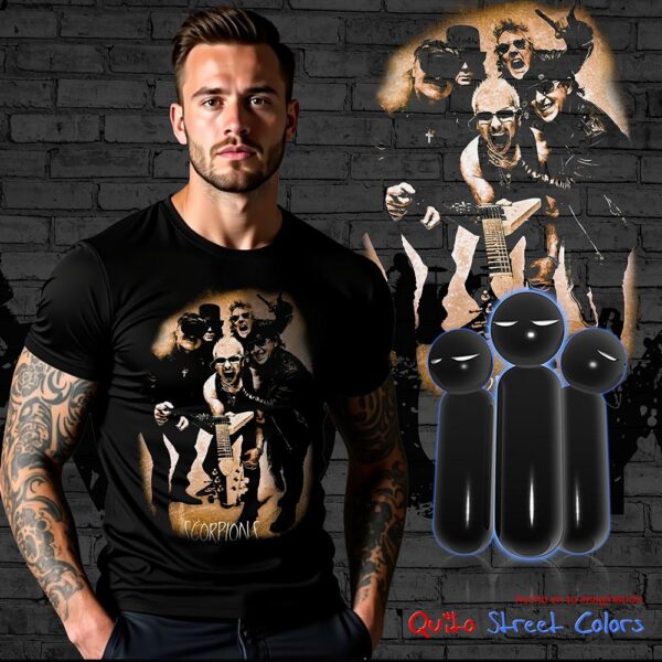 Camiseta Scorpions 07