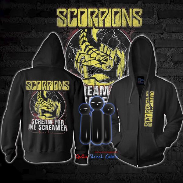 Scorpions Hoodie Scream for me screamer