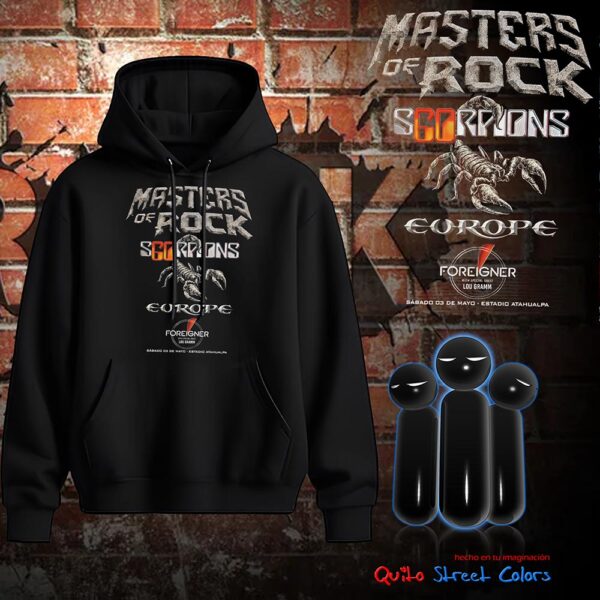 Scorpions Hoodie Master of rock