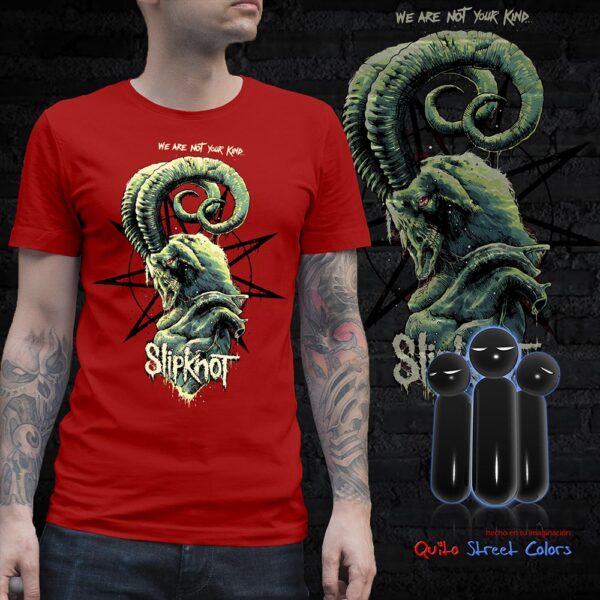 Camiseta Slipknot we are not your kind