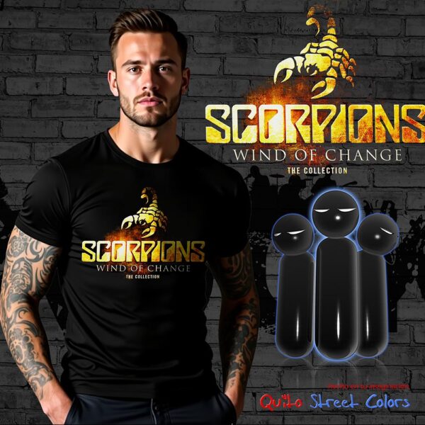 Camiseta Scorpions wind of change